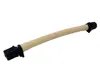 A product shot of a flexible tube with connectors on a white background. Produktbild-Vorschau