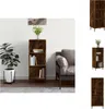 vidaXL Sideboard Räuchereiche 34,5x32,5x90 cm Holzwerkstoff Produktbild-Vorschau 1