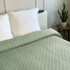 Přehoz přes postel Parla 3D Green 220x240 cm Náhled obrázku produktu 2