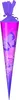 10x Schultüte / Zuckertüte / 35cm / rund Produktbild-Vorschau 4