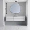 Unregelmäßiger asymmetrischer Spiegel mit LED Beleuchtung Produktbild-Vorschau 2