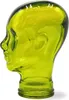 Glas KOPFHÖRERSTÄNDER transparent + satin | 29cm Glaskopf Produktbild-Vorschau 4