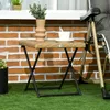 Outsunny Beistelltisch Gartentisch Klapptisch klappbar Produktbild-Vorschau 2