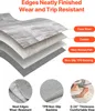 VEVOR Wohnzimmerteppich, 3048x4267 mm, Kurzflor, waschbarer Produktbild-Vorschau 6