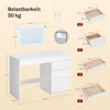 WOLTU 2-in-1 Schminktisch & Schreibtisch, mit Produktbild-Vorschau 3