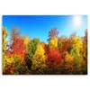 Leinwandbild herbstbäume 90x60 cm Feeby farbe wandbild Produktbild-Vorschau 3