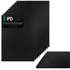 PVC Leichtschaumplatten 50x70 cm Schwarz 3 mm stark (10 Produktbild-Vorschau 1