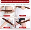 Massagegerät Holz, 31 Perlen Massage Roller Stick, Guasha Produktbild-Vorschau 5