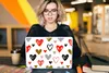 MuchoWow® Laptop Aufkleber Sticker Cover Herz - Skizze - Produktbild-Vorschau 5