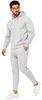 Herren Jogginganzug einfarbig 100% BW 586 Grau XL Produktbild-Vorschau 1