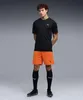 Pantalones cortos Puma Teamrise para hombre - Naranja Vista previa de la imagen del producto 3