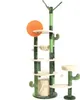 Fudajo Kratzbaum im Kaktusdesign Grün/Beige 172 cm, Produktbild-Vorschau 5