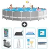 Prism Frame Pool Rund - 610x132 cm - 9-teilig  S621 Produktbild-Vorschau 1