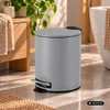 Urban Living Treteimer Toulon - betongrau - 5L - Metall Produktbild-Vorschau 7