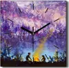 Coloray Hodiny Unikátní 30x30 cm  Tiché hodiny Pro obývací Produktbild-Vorschau 1