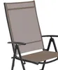 2er Garten Klappstuhl Gartenstuhl Textilen Anthrazit Schokobraun 7 Pos Produktbild-Vorschau