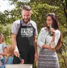 Grill-Schürze für Männer mit Spruch Waschbrettbauch steht Produktbild-Vorschau 3