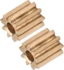 Two brass gears are shown against a white background. Voir les images du produit
