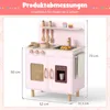 Dřevěná kuchyňka na hraní s úložným prostorem, světlem a Náhled obrázku produktu 2