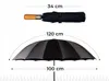 Regenschirm – Automatik, WEISNER Sparkler, Taschenschirm Produktbild-Vorschau 7