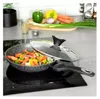Klausberg Granitpfanne 30cm mit Deckel granitgrau Produktbild-Vorschau 2
