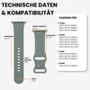 Silikon Ersatzarmband für Apple Watch 1 2 3 4 5 6 7 8 9 10 Produktbild-Vorschau 4