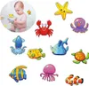 Badewanne Sticker, 10 Meeresorganismen, 10 cm Ø für Produktbild-Vorschau 1