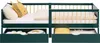 Homestyle4u Kinderbett 90x200 Holzbett mit Rausfallschutz Produktbild-Vorschau 17