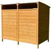 Mülltonnenverkleidung Braun Doppelbox 2x 120L oder 240L Produktbild-Vorschau 3
