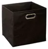 5five Simply Smart Boîte de rangement noire en carton, Voir les images du produit 12