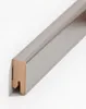 Sockelleiste MDF 16 x 40 x 2500 mm Silber zum Kleben, Produktbild-Vorschau 1