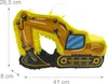 Relaxdays Pinata "Cantiere" con bastoncino e maschera, Anteprima dell’immagine prodotto 4