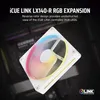 CORSAIR Lüfter 140*140*25 LX140-R RGB iCUE Link Single (W) Anteprima dell’immagine prodotto 7