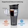 Thermobecher Edelstahl Kaffeebecher to go Becher 380ml - Produktbild-Vorschau 4