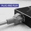 Qoltec Splitter mini SWITCH 1x2 port RJ45 1000Mbps Náhľad obrázku produktu 5