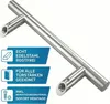 heicko Haustürgriff Edelstahl Stoßgriff 1600 mm, 45° Produktbild-Vorschau 6