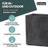 Kreher® XXL Sichtschutz Pflanzkasten hoch 93L - 98x38,5x62 Produktbild-Vorschau 4