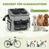 PawHut Hundekorb Fahrrad Vorne Tragbarer Atmungsaktiver Produktbild-Vorschau 3
