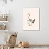 Leinwand Bilder 50x70 cm - Kinder Beige - Ente - Bauernhof, Produktbild-Vorschau 5