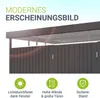 Juskys Metall Gerätehaus Luzern 12 m² - wetterfest & Produktbild-Vorschau 6