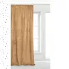 Zasłona velvet musztardowa 140x270 cm z taśmą, Podgląd zdjęcia produktu 4