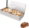 Räucherbox, Edelstahl BBQ Grill Smoker Box für Smoker, Produktbild-Vorschau 1