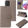 Collage of a flip phone case for a Samsung Galaxy A53 5G, showing different angles and features. Produktbild-Vorschau