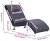 vidaXL Chaiselongue mit Kissen Grau Wildleder-Optik Produktbild-Vorschau 8