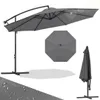 Ombrellone Izrielar 3,5 m grigio Ombrellone da giardino con Anteprima dell’immagine prodotto 1