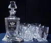 Whisky Set Bohemia Quadro Kristallglas Karaffe 850 ml und 6 Produktbild-Vorschau 10
