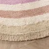 Volero - Waschbarer Kinderteppich Oval - Milo Rosa - 80x120 Produktbild-Vorschau 4