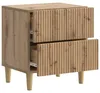 vidaXL Table de chevet, 2 pièces, chêne artisanal, 43 x Voir les images du produit 4