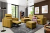 Ecksofa Schlafsofa inkl. Hocker CANTON Stoff Camelia Produktbild-Vorschau 4
