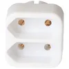Multiprise 2x Euro blanc, sortie double Adaptateur de prise Voir les images du produit 1